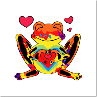 Lovey Frog Posters and Art